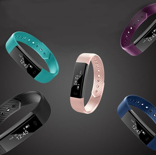 SmartFit Slim Activity Tracker - Fitness Watch with Heart Rate Monitor & Extra Strap