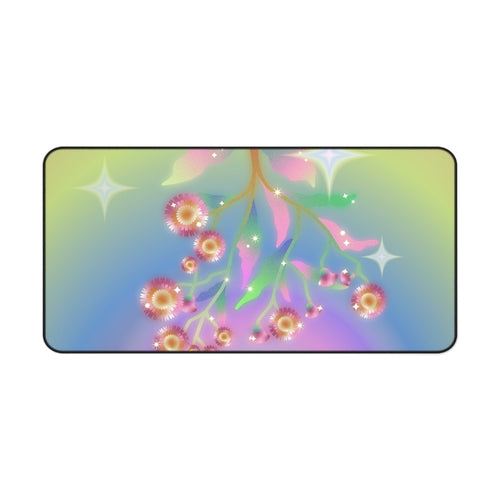 Virtual Flowers Gaming Desk Mat - Large Mouse Pad 31" x 15.5"