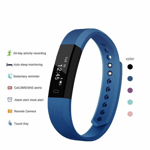 SmartFit Slim Activity Tracker - Fitness Watch with Heart Rate Monitor & Extra Strap