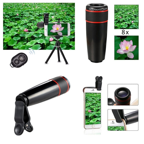 11-in-1 Smartphone Camera Lens Kit - Professional Phone Photography Set