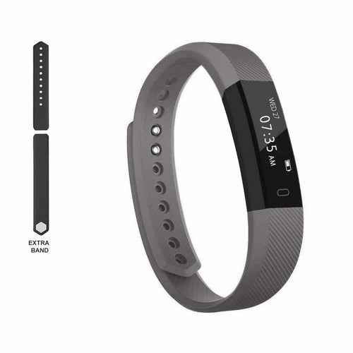SmartFit Slim Activity Tracker - Fitness Watch with Heart Rate Monitor & Extra Strap