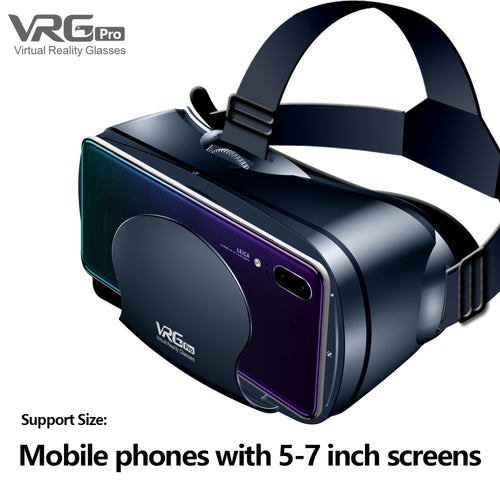 Budget 3D VR Headset - Large Screen Virtual Reality Glasses for Smartphones
