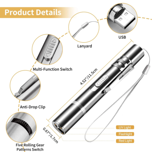 LED Laser Pointer for Cats - Interactive Pet Training & Exercise Toy