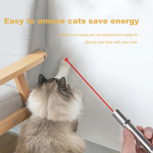 LED Laser Pointer for Cats - Interactive Pet Training & Exercise Toy