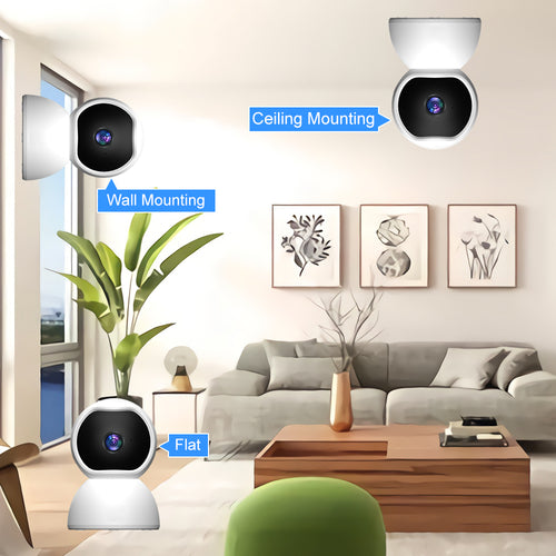 1080P HD Wireless Security Camera - Indoor WiFi IP Camera with Night Vision