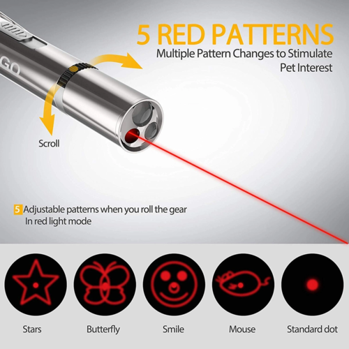 LED Laser Pointer for Cats - Interactive Pet Training & Exercise Toy