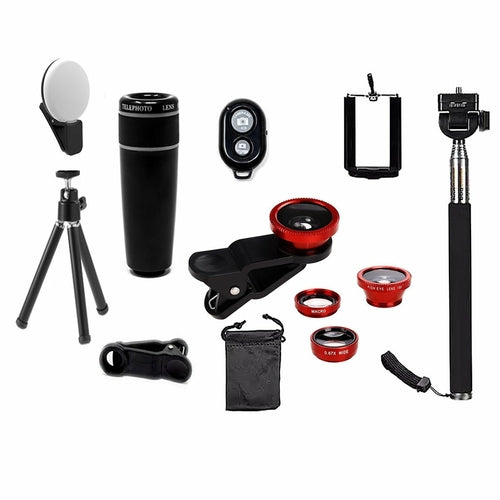 11-in-1 Smartphone Camera Lens Kit - Professional Phone Photography Set