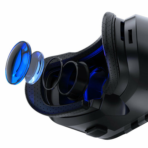 Dragon Flash VR Gaming Headset with Bluetooth Controller - Premium 3D VR