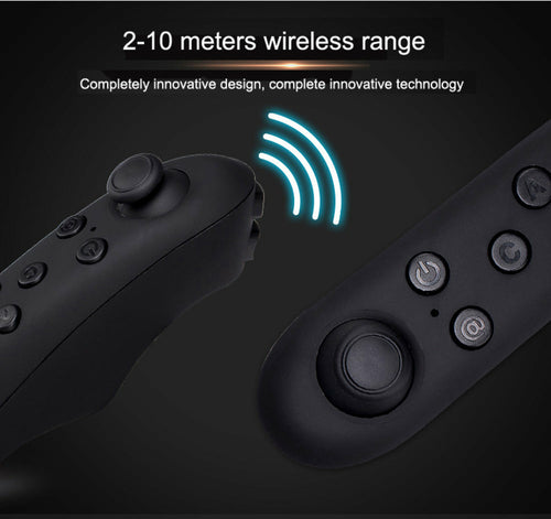 Dragon Flash VR Gaming Headset with Bluetooth Controller - Premium 3D VR