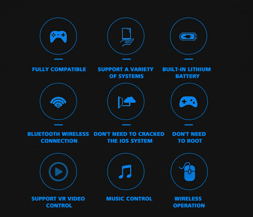Dragon Flash VR Gaming Headset with Bluetooth Controller - Premium 3D VR